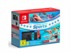 Nintendo Switch blau-rot inkl Switch Sports Set