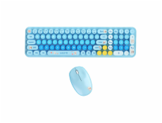 MOFI Baby Bear Wireless Keyboard + Mouse Set (blue)