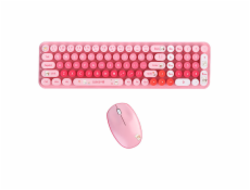 MOFI Baby Bear Wireless Keyboard + Mouse Set (pink)