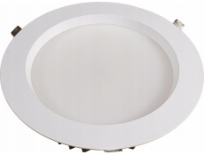 LangeLight vstavané LED stropné svietidlo 28W/38W 3000K/3400K/4000K fi 275mm 230V biela / materiál hliník