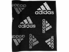 Sportovní ručník Adidas Beach na bazén adidas Branded Must-Have černobílý HS2056 100x50 cm