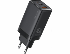 Usams  CC180 65W PD QC USB A+C+C nabíječka