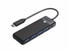 Orico Hub 4in1 USB A3.0x4 (black)