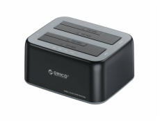 Orico docking station for 2.5  / 3.5  HDD / SSD, 5Gbps, USB-A to USB-B with cloning function (black)