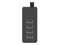 Orico W5P-30 USB to 4x USB 2.0 Hub Adapter (black)