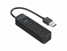 Orico USB to USB 3.0 + 3x USB 2.0 Hub Adapter (black)