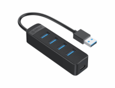 Orico TWU3 USB to 4x USB 3.0 Hub Adapter (black)