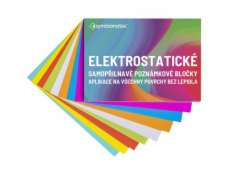 SYMBIO elektrostatické poznámkové bločky Symbionotes/ 70x100 mm/ MIX 7 barev/ 100 pack