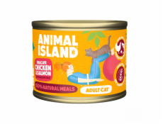 ANIMAL ISLAND Kuře s lososem - vlhké krmivo pro kočky - 200 g