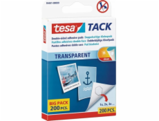 Tack transparent, doppelseitige Kebepads, Big Pack, Kleber