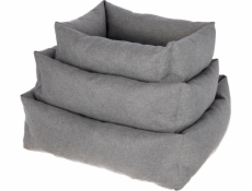 KERBL Ely Pet Bed - Grey-Turquoise - 85 x 70 x 27 cm