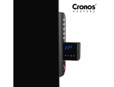 Skleněný infrazářič Cronos Synthelith CRG-720TWP 720 W černý s Wi-Fi a dálkovým ovládáním