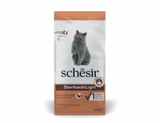 SCHESIR Adult Sterilized & Light Rich in chicken - suché krmivo pro kočky - 10kg