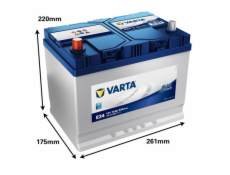 Baterie Varta BD E24, 70 Ah, 630 A, 12 V