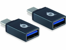 Conceptronický USB adaptér DONN03G USB-C - USB černý (DONN03G)