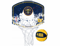 Wilson  NBA Team Denver Nuggets Mini Hoop WTBA1302DEN Modrá Jedna velikost