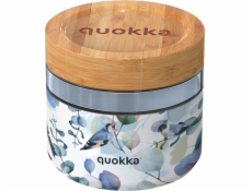 Quokka  Deli Food Jar - Skleněná nádoba na jídlo / krabička na oběd 820 ml (Blue Nature)