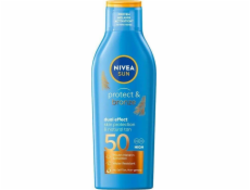 Nivea  Sun Protect & Bronze mléko na opalování aktivující přirozené opálení SPF 50 200 ml