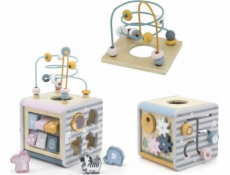 Dřevěné herní centrum Viga Toys Polar B Activity Box 5v1