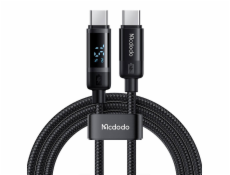 Mcdodo CA-5780 USB-C to USB-C 60W data cable 1.2m (black)