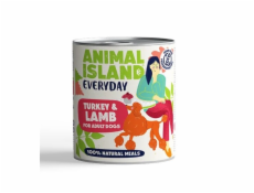 ANIMAL ISLAND Everyday Turkey and lamb - vlhké krmivo pro psy - 800g