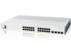 Cisco Catalyst switch C1200-24P-4X (24xGbE,4xSFP+,24xPoE+,195W,fanless) - REFRESH