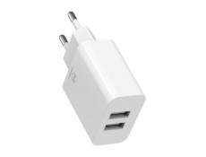 Mcdodo USB Dual Charger CH-6721 (EU) Type-C 1m Travel set (white)