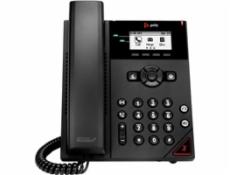 Poly VVX 150 2-Line IP Phone and PoE-enabled