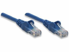 Propojovací kabel Intellinet Network Solutions RJ45, bezzávlačkový, kat.č. 2 m, modrý (318983)