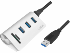 LogiLink USB HUB 1x SD + 3x USB-A 3.0 (CR0045)