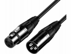 Mozos XLR - XLR mikrofonní kabel 3m (MCABLE-XLR-FTM)