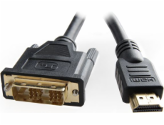 Gembird HDMI - DVI-D kabel 7,5m černý (CCHDMIDVI7,5MC)