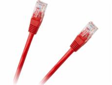 LP Patchcord kabel UTP 8c zástrčka-zástrčka 1,5m CCA červená