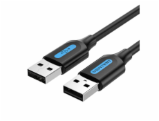 USB 2.0 cable Vention COJBI 2A 3m Black PVC