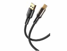 Tellur Data Cable USB to Type-C 3A 100cm Black