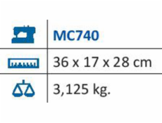 Jata SELECCION MC740 Šijací stroj