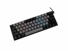 White Shark GK-002711 Wakizashi Grey-Black US Red Switches