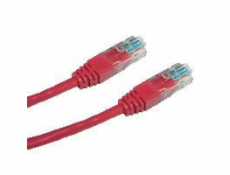 DATACOM patch cord UTP cat5e 2M červený