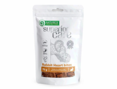 NATURE S OCHRANA Superior Care White Dogs Kousky králičích srdcí s kuřecím masem - psí pamlsek - 75 g