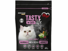 BIOFEED Tasty Cats Life Hairball Rabbit - suché krmivo pro kočky - 600g