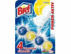 WC čistič-osvěžovač BREF POWER AKTIV LEMON, 50g