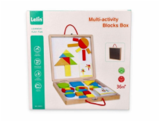 Magnetická hračka Lelin Multi Activity Blocks Blox