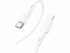 Data kabel HOCO X83 Victory, USB-C/Lightning (PD), PD20W, 1m, bílá