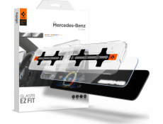 Spigen  Mercedes Benz Glass tR EZ Fit Antireflexní ochrana displeje 2 Pack – E-Class 2021/2020