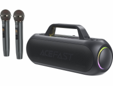 Acefast reproduktor 200W bezdrátový karaoke reproduktor se 2 USB-C mikrofony černý 200W bezdrátový karaoke reproduktor se 2 USB-C mikrofony černý