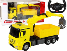 Mercedes Grapple Truck Mercedes Rastar Yellow