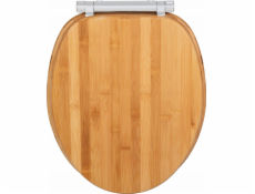 Wenko bidetové sedátko BAMBOO WC sedátko, Easy Close, Fix-Clip, WENKO