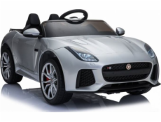 Lean Sport Battery Car Jaguar F-Type Silver Paint