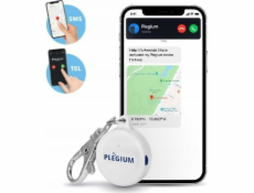 NO NAME Plegium Smart Emergency Button Wearable – chytrý osobní alarm, bílá