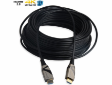 Techly HDMI - HDMI kabel 50m černý (ICOC-HDMI-HY2-050)